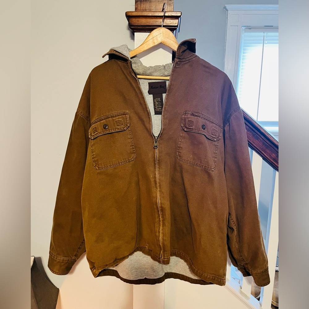 Marino Bay Hooded Barn Chore Men's Jacket sz XL